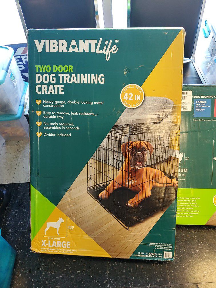Vibrant  Dog training Crate