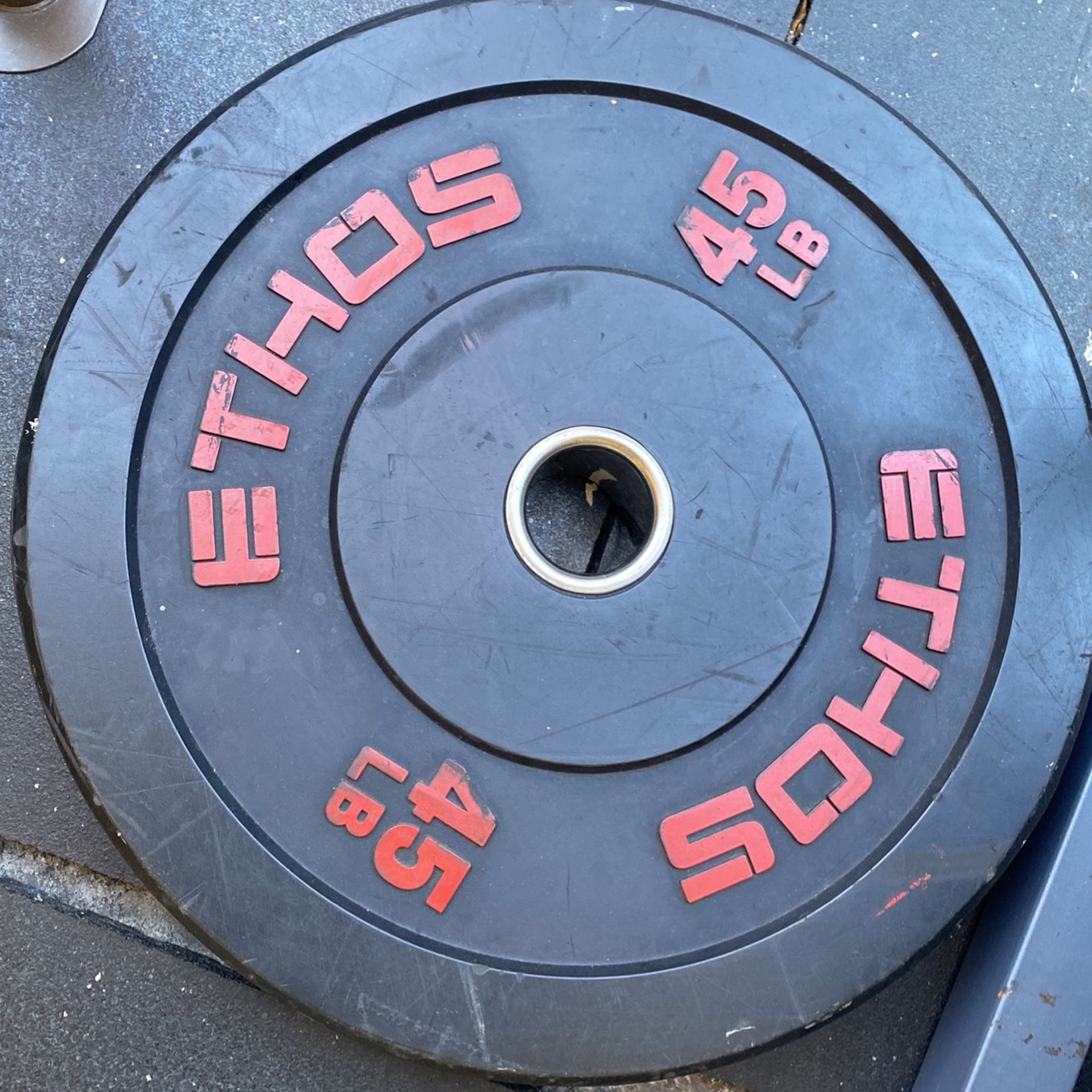 45 Lb Ethos Rubber Plate