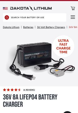 36 Volt Dakota Battery Charger