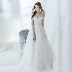 Custom wedding dress
