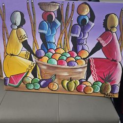 Caribbean Canvas Painting 