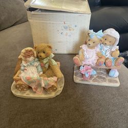 Cherished teddies Collectable Figurines. 