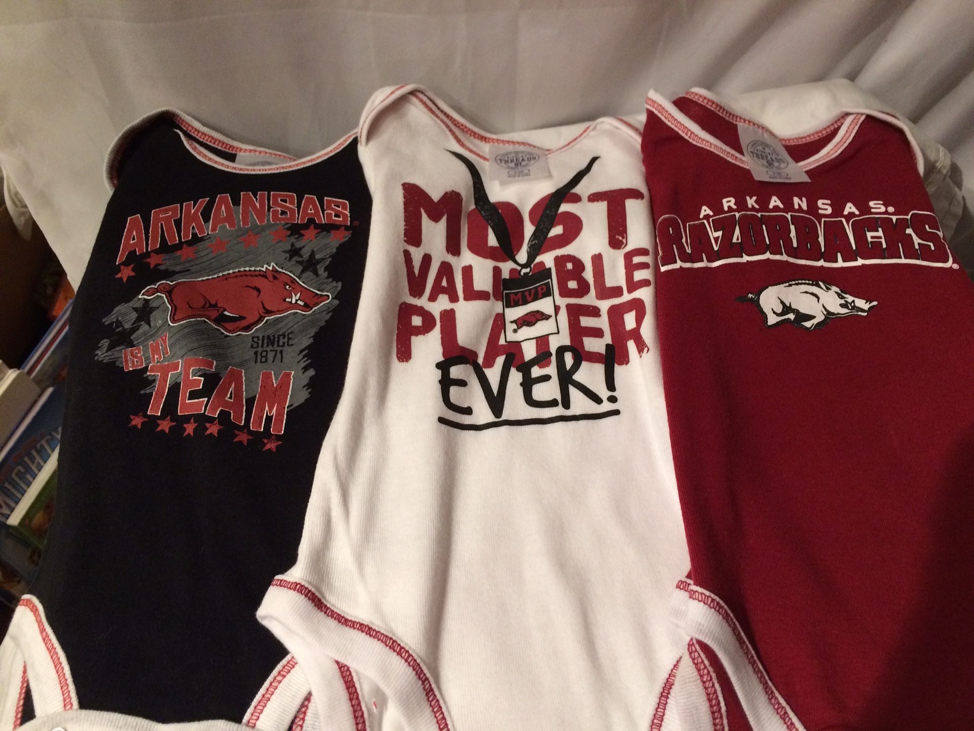 Arkansas Razorbacks Onesies
