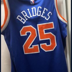 New York Knicks Nike Nba Jerseys Mens Small Size 40 Bridges & OG
