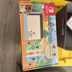 Nintendo Switch Animal Crossing Edition 