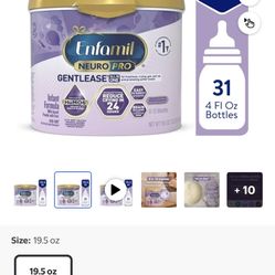 Enfamil Formula Gentlease 