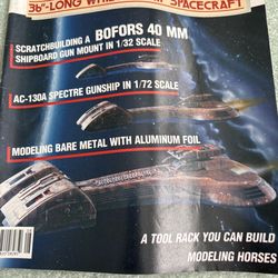 Vintage August 1988 issue of fine scale modeler (volume 6, No. 4)