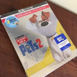 The Secret Life Of Pets 2 Steelbook 4K UHD