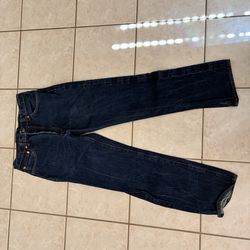 Levi’s 501 Original Fit Jeans Men’s 34x34 Dark Wash Button Fly Water<Less Denim