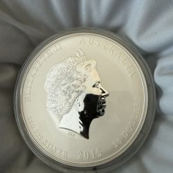 2015 1 Kilo Silver Australia 