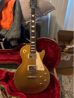 1957 les paul custom reissue gold