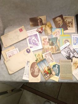 Early American and military photos,religious items, etc