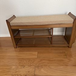 Entryway Shoe Bench