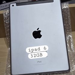 Ipad 6 Wifi & Unlocked 32GB. Firm Price.  Se Habla Español.