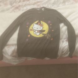 NEW Happy Halloween Hello Kitty Shirt 
