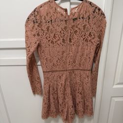 Lace Romper