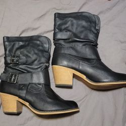Rue 21 - 2 Pairs Black & Brown Boots