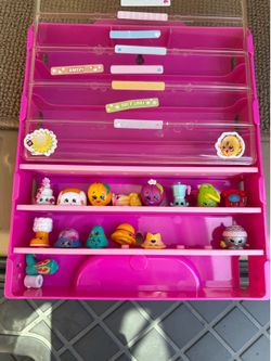 Shopkins with case