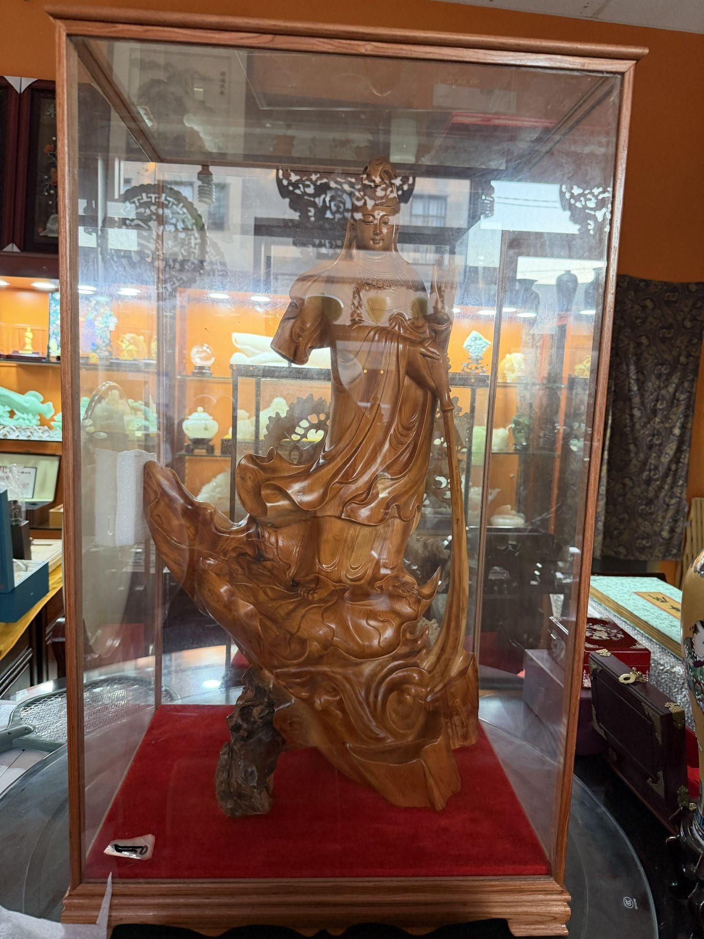 Wooden Sculpture Guanyin
