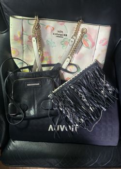 3 Purses (Coach, Franco Sarto, Chicos)