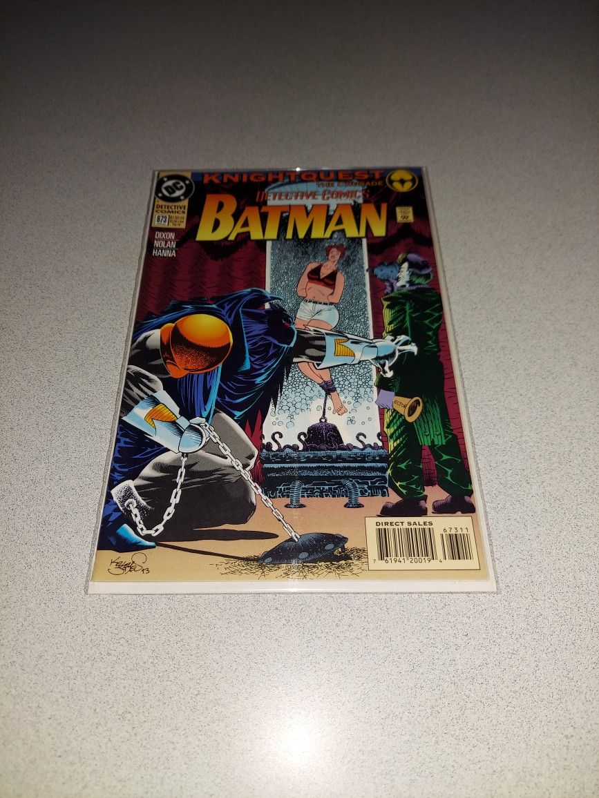 1994 DETECTIVE COMICS FEATURING BATMAN #673 BAGGED AND BOARDED