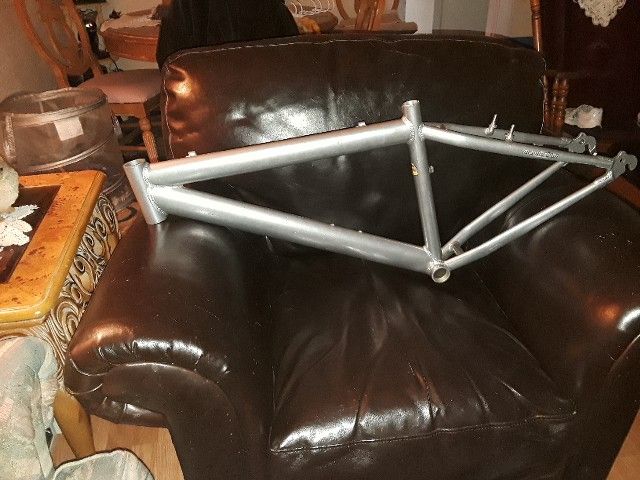 2.83 Pound Magnesium Bike Frame