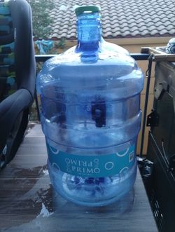 Empty 5 Gallon Water Bottle