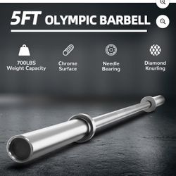 5FT OLYMPIC BARBELL