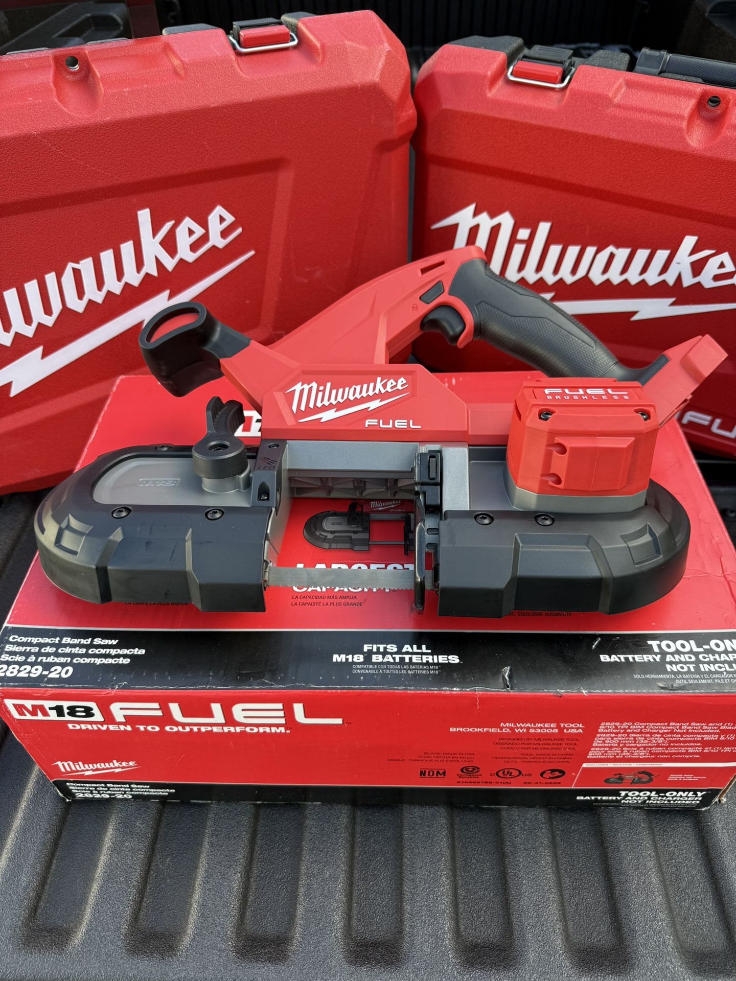 Milwaukee M18 FUEL Compact Bandsaw 18V (Tool Only)