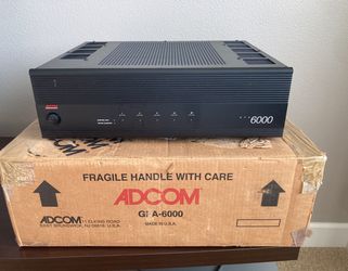 ADCOM Multichannel Power Amplifier