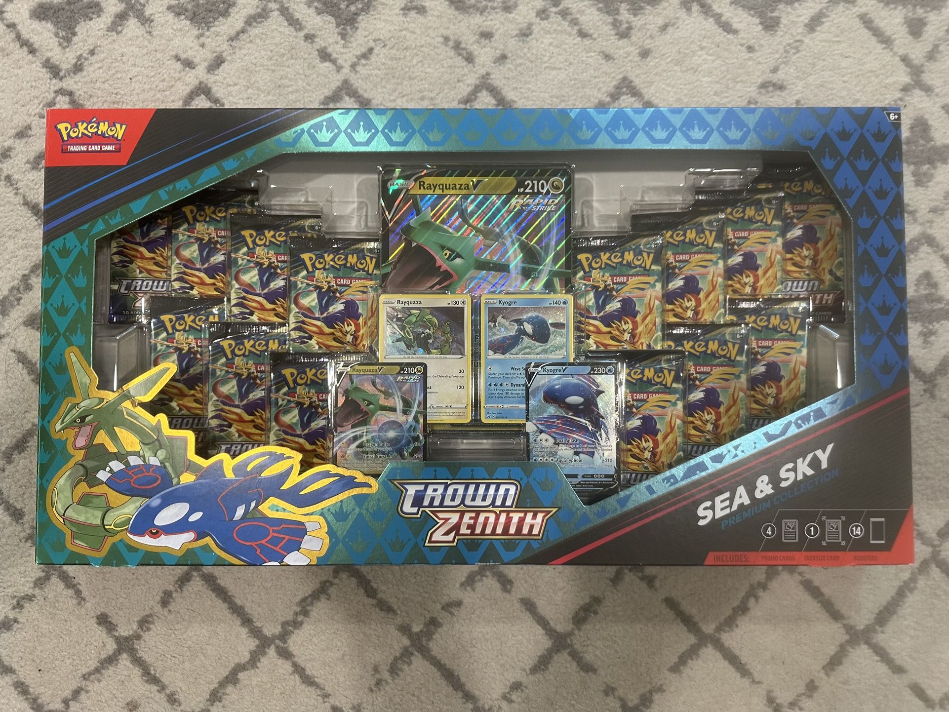 Pokemon Crown Zenith Sea And Sky Premium Collection Box for Sale in Corona, CA OfferUp