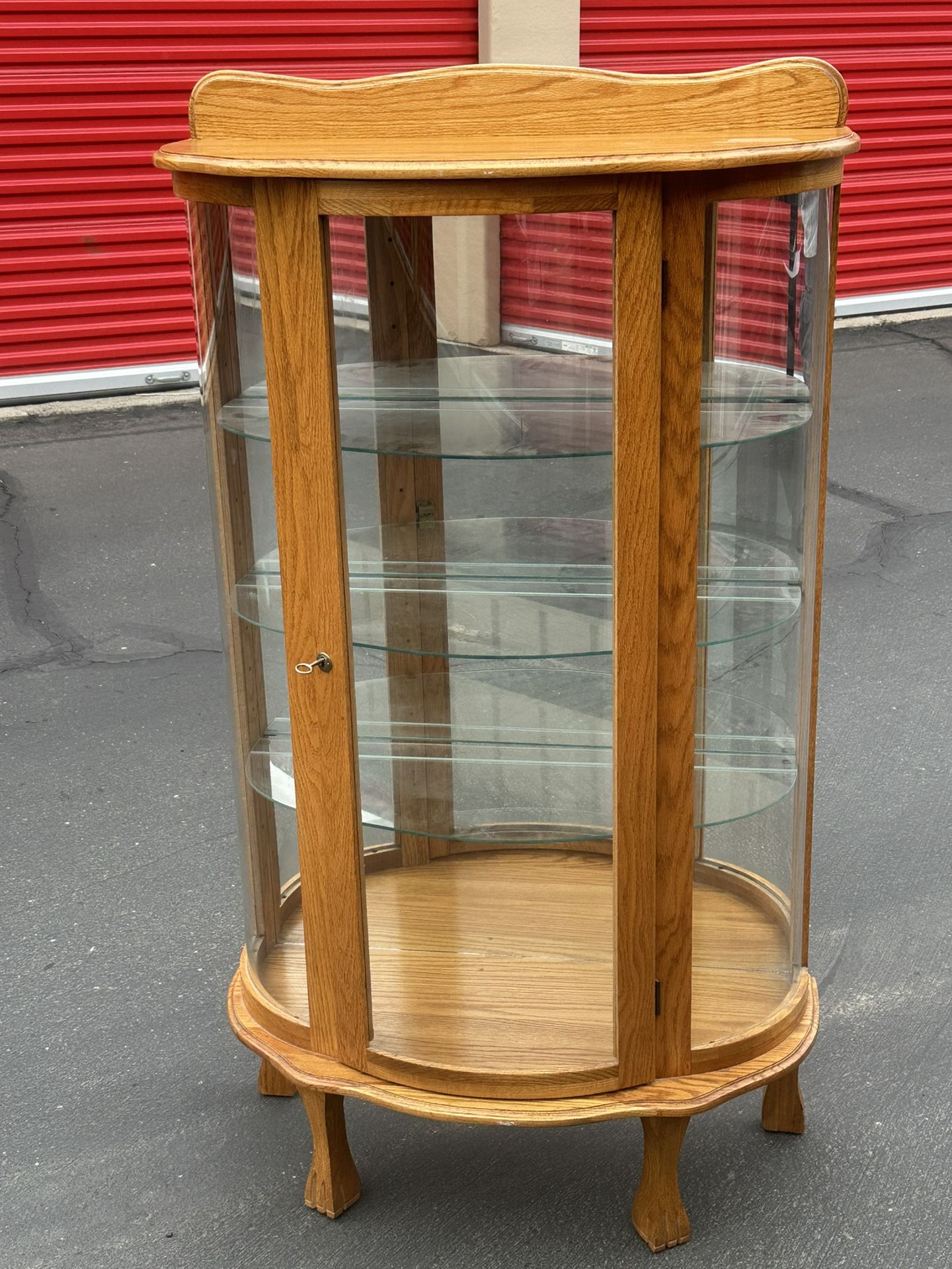Curio Cabinet + Key