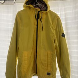 Yellow Windbreaker Size M