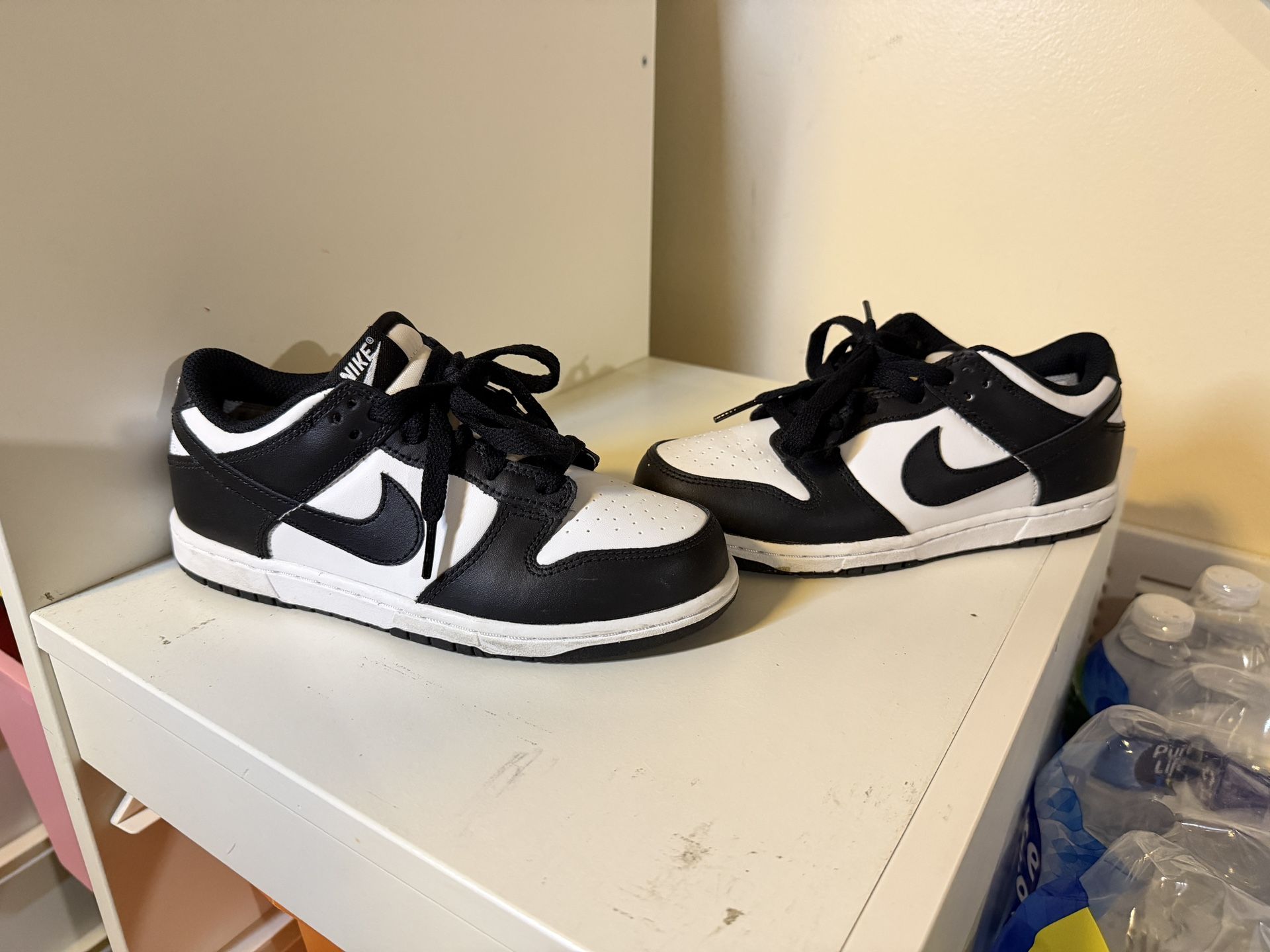Nike Dunks, Size 2Y Boys.