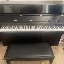 Instrument Music Beautiful Black Samick Piano Need Gone Today 
