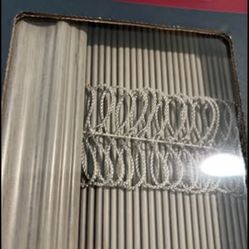 2.5” Cordless Wood Blinds 31x72 Gray New