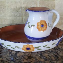 Furio Home Pitcher And Serving Dish 