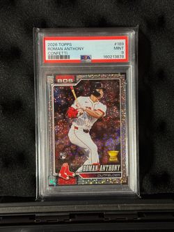 2026 Topps Roman Anthony Confetti RC PSA 9