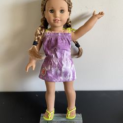 American Girl Doll Lea Beach Dress
