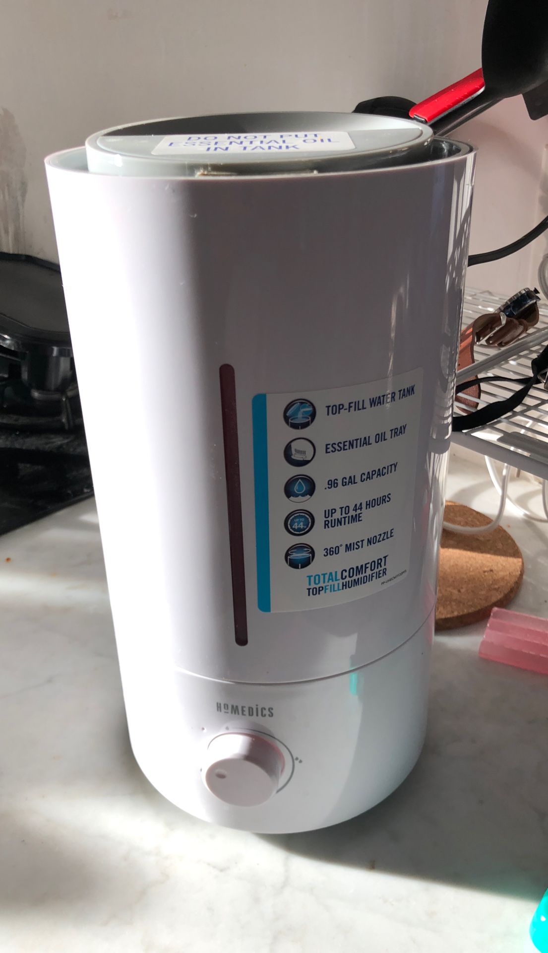 Homedics humidifier with filter inside $15 obo