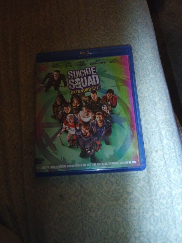 Suicide Squad Extended Cut Blu Ray 