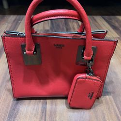 Red Guess Purse 