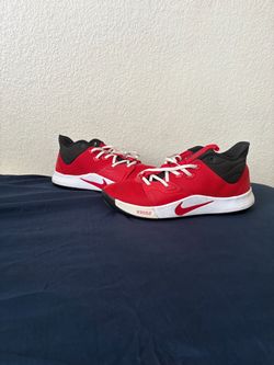 Nike PG 3 Basketball Sneakers Red Black
