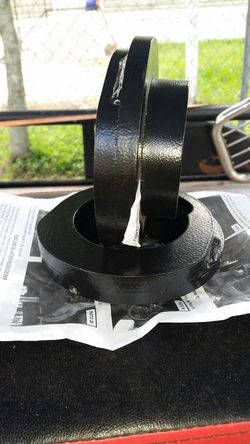 Chevy silverado rough country leveling coil spring spacer