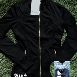Black define Lululemon Jacket