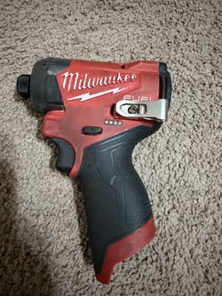 Milwaukee M12 FUEL 12V Lithium-Ion Brushless Cordless 1/4 in. Hex Impact Driver (Tool-Only)