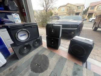 Subwoofer, Speakers And Amps