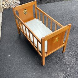 Antique Doll Crib
