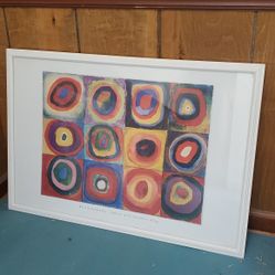 Framed artwork