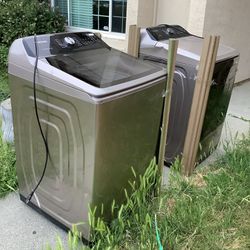 Samsung Washer And Gas Dryer  Set